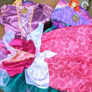 3 New Disney Princess Dresses, 3T